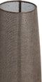 Light & Living Tafellamp Howie - 53cm - Donkerbruin