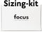 Focus Sizing kid S1 - Maat 6 t/m 13