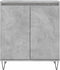 vidaXL - Dressoir - 60x35x70 - cm - bewerkt - hout - betongrijs