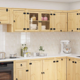 Kast met plank Honing 60 x 32 x 40 cm Massief grenenhout