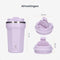 Castagnola Thermosbeker - Koffiebeker To Go - Dubbelwandig - 380 ML - Lichtpaars - Octagon