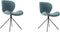 Zuiver OMG Eetkamerstoelen - Blauw - Set van 2