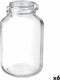 Bormioli Rocco Weckpot/inmaakpot - 4L - glas - met beugelsluiting - luchtdicht - voorraadpot