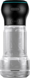Kiiroo - Feel Pocket Stroker Crystal en Powerblow Combo - Zwart/Transparant