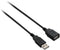 V7 USB 2.0 - USB A naar A (m/f) - 1,8m - Zwart