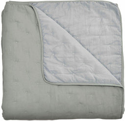 Sprei Pierre Cardin LORENA Aquamarijn Bed van 135 (3 Onderdelen)