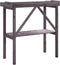 vidaXL - Plantentafel - met - schap - 78x38x82,5 - cm - vurenhout - grijs