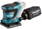 Makita DBO481Z - LXT 18 V Handpalm vlakschuurmachine - Variabel toerental 22000-28000 min-1 - Gewicht 1,4 kg