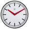 NeXtime NX-7360ST Stationsklok - 25.5cm - Stille Wandklok - Wit - NXt By -