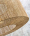 GOOD&MOJO Hanglamp Iguazu - Jute - Recht - Ø60cm - Scandinavisch,Bohemian - Hanglampen Eetkamer, Slaapkamer, Woonkamer