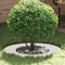 vidaXL - Plantenring - Wit - Ø40/70 - cm - Staal