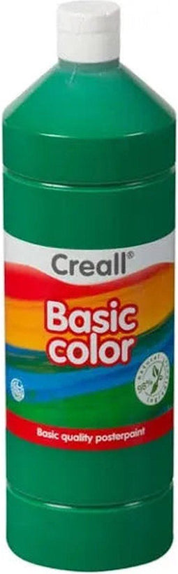 Plakkaatverf creall basic donkergroen 1000ml | 1 fles | 6 stuks