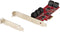 Startech.com 10P6G-PCIE-SATA - SATA III 10-poorts PCIe uitbreidingskaart - 6 Gbps throughput