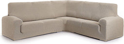 Bankbedekking Eysa ROC Beige 110 x 120 x 450 cm Hoekpunt