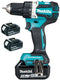 Makita DDF484RTJ - Accu Boor-/Schroefmachine - 18V 3x 5,0 Ah Accu en Snellader (3 stuks)