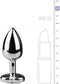 Metalen buttplug