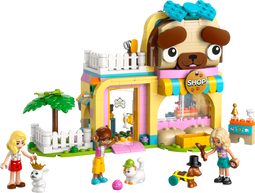 LEGO Friends 42650 - Winkel met dierenaccessoires - 3 minipoppetjes