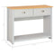 vidaXL - Wandtafel - 97x35x76 - cm - grijs