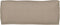 vidaXL - Ligbedkussen - Taupe - 100x40x8 - cm - Oxford - Stof