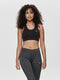 ONLY PLAY ONPDAISY-2 - Sport-bh - Racerback medium ondersteuning - Zwart
