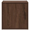 vidaXL - Garagewandkast - bewerkt - hout - bruin - eiken