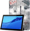 iMoshion Tablet Hoes Geschikt voor Huawei MediaPad T5 10.1 inch - iMoshion Design Trifold Bookcase - Meerkleurig /Parijs