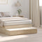 vidaXL - Lade - voor - Bedden - in - Sonoma - Eikenhout - 120x36,5x16,5 - cm - Bewerkt - Hout