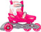Nijdam Floral Switch - 3-in-1 Skeelers - Verstelbaar 25-28 - Roze