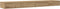 vidaXL - Ligbed - uit - Kunststof - Eiken - 200x36,5x16,5 - cm