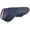 Hondenregenjas met reflecterende strips polyester marineblauw S