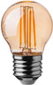 V-TAC VT-1957-N 10 Set E27 LED Lampen - Amber - Golf - IP20 - 4W - 350 Lumen - 2200K