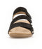 Gabor 734.1 - Sandalen - Klittenbandsluiting - Zwart - Maat 38