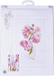Thea Gouverneur - Borduurpakket met telpatroon - 512A - Voorgesorteerde DMC Garens - Prunus Bloesem - Aida - 30 cm x 20 cm - DIY Kit