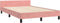 vidaXL - Bedframe - met - hoofdeinde - zonder - matras - 120x200 - cm - fluweel - roze