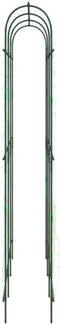 vidaXL - Plantenklimrekken - 2 - st - U-frame - staal