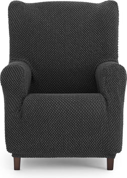 Hoes voor een oorfauteuil Eysa THOR Donker grijs 80 x 110 x 90 cm