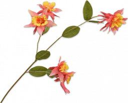 Silk-ka Kunstbloem-Zijden Bloem Frittelaria Steel Roze 76 cm Voordeelaanbod per 2 Stuks