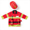 Melissa & Doug - Verkleedset brandweer - Inclusief megafoon met geluid