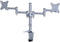 Neomounts FPMA-D1330DSILVER - Full Motion Dual Desk Mount - Voor 2x 10-27