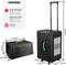TecTake Gereedschapskoffer 401487 - 200-delig - 4 laden - Trolley