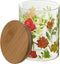 J-Line voorraadpot Bloemen - glas - mix - small