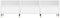 vidaXL - Tv-meubel - 150x30x44,5 - cm - bewerkt - hout - wit