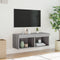 vidaXL - Tv-meubel - met - LED-verlichting - 80x30x30 - cm - grijs - sonoma - eiken