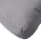 vidaXL - Palletkussen - 50x40x12 - cm - stof - grijs