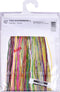 Thea Gouverneur - Borduurpakket met telpatroon - 3083A - Voorgesorteerde DMC Garens - 6 Bloemportretten - Aida - 6 cm x 17 cm - DIY Kit