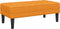vidaXL - Donker - Gele - Zitbank - 113x57x39 - cm - Stof