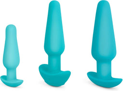 B-Vibe - Anaal Training & Educatie Set Blauw