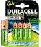 Duracell Stay Charged - Oplaadbare Batterijen AA 2400 mAh - Laag zelfontlading (4 stuks)