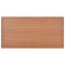 vidaXL - Eettafel - 120x60x73 - cm - massief - multiplex - staal - bruin