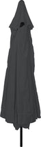 vidaXL - Tuinparasol - 395x245 - cm - in - Antraciet